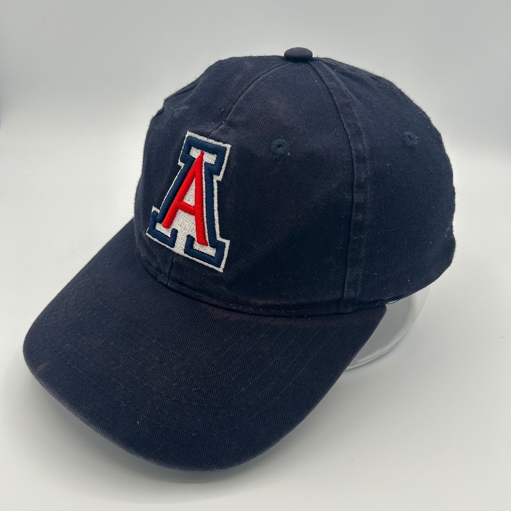 Arizona Wildcats Sportsman Hat‎ Men OS Navy Blue Cotton Collegiate Sporty